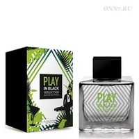 ANTONIO BANDERAS PLAY IN BLACK SEDUCTION  EDT 100мл