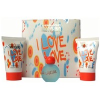 MOSCHINO CHEAP & CHIC I LOVE LOVE  SET (100 ml EDT + 100 ml + 100 ml)мл