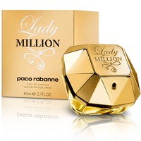 PACO RABBANNE LADY MILLION  EDP (50 ml EDP + 50 ml EDP + 50 ml EDP)мл