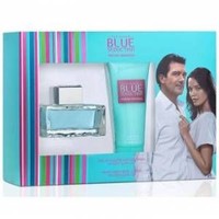 ANTONIO BANDERAS  SEDUCTION BLUE FOR WOMEN   EDT 50+B/LOTION 50мл