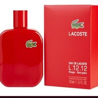 LACOSTE  EAU DE LACOSTE L.12.12 ROUGE ENERGETIC  TESTER EDT 100мл