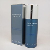 AZZARO CHROME UNITED  Дезодорант - спрей 150мл